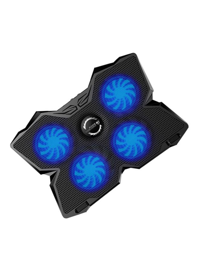 USB Air Extracting Laptop Notebook Cooler Cooling Fan Radiator Black/Blue