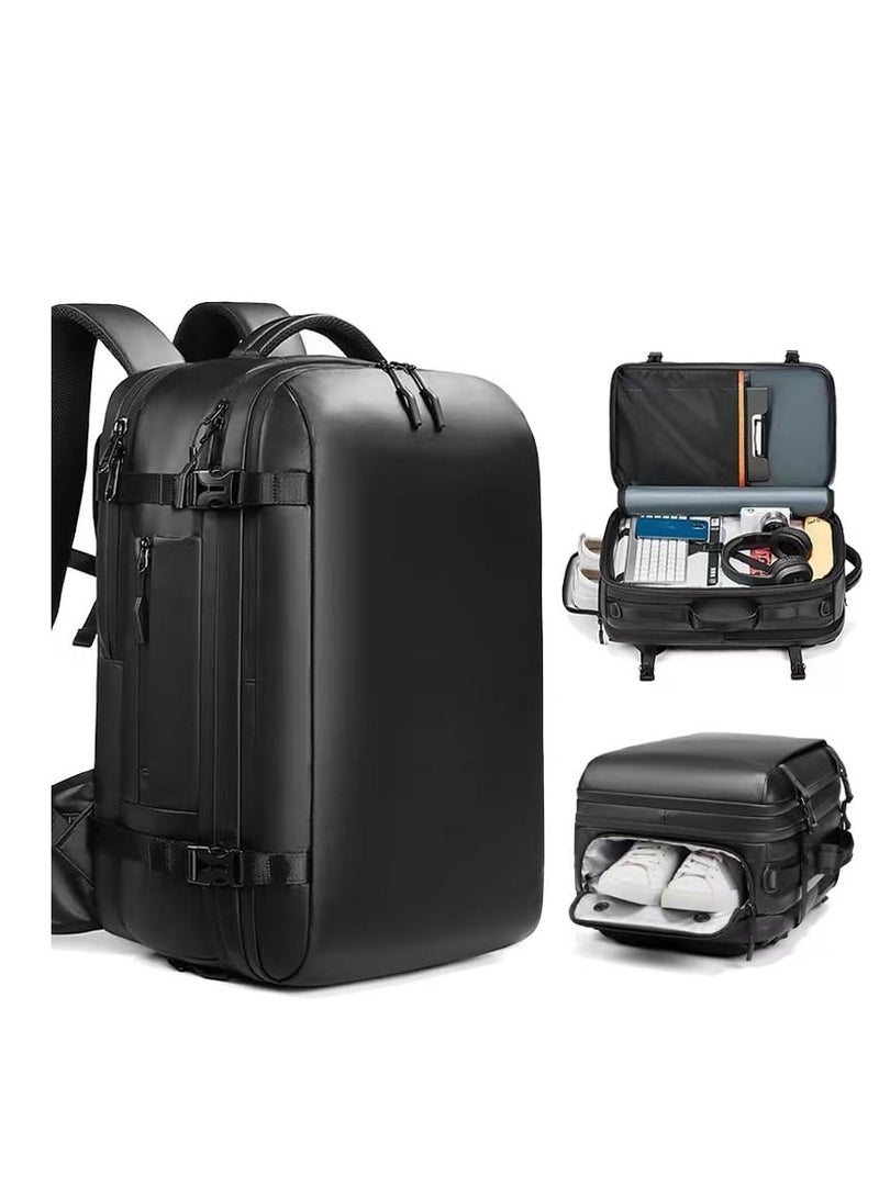 Skycare Business Travel Waterproof Backpack, Multi-functional Large Capacity Expandable Computer Bag for Handheld or Shoulder Carry