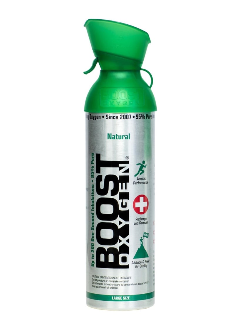 Boost Oxygen Large Natural Aroma 10 Liter Canister
