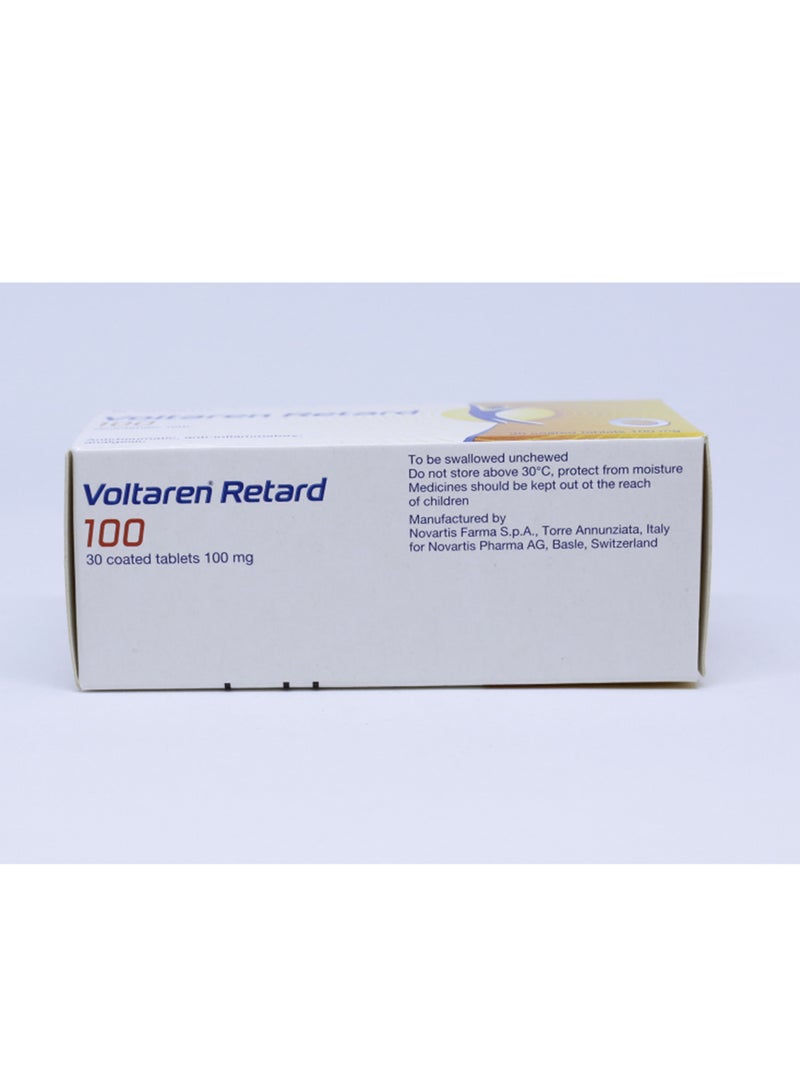 Voltaren 100Mg Tabs 30'S