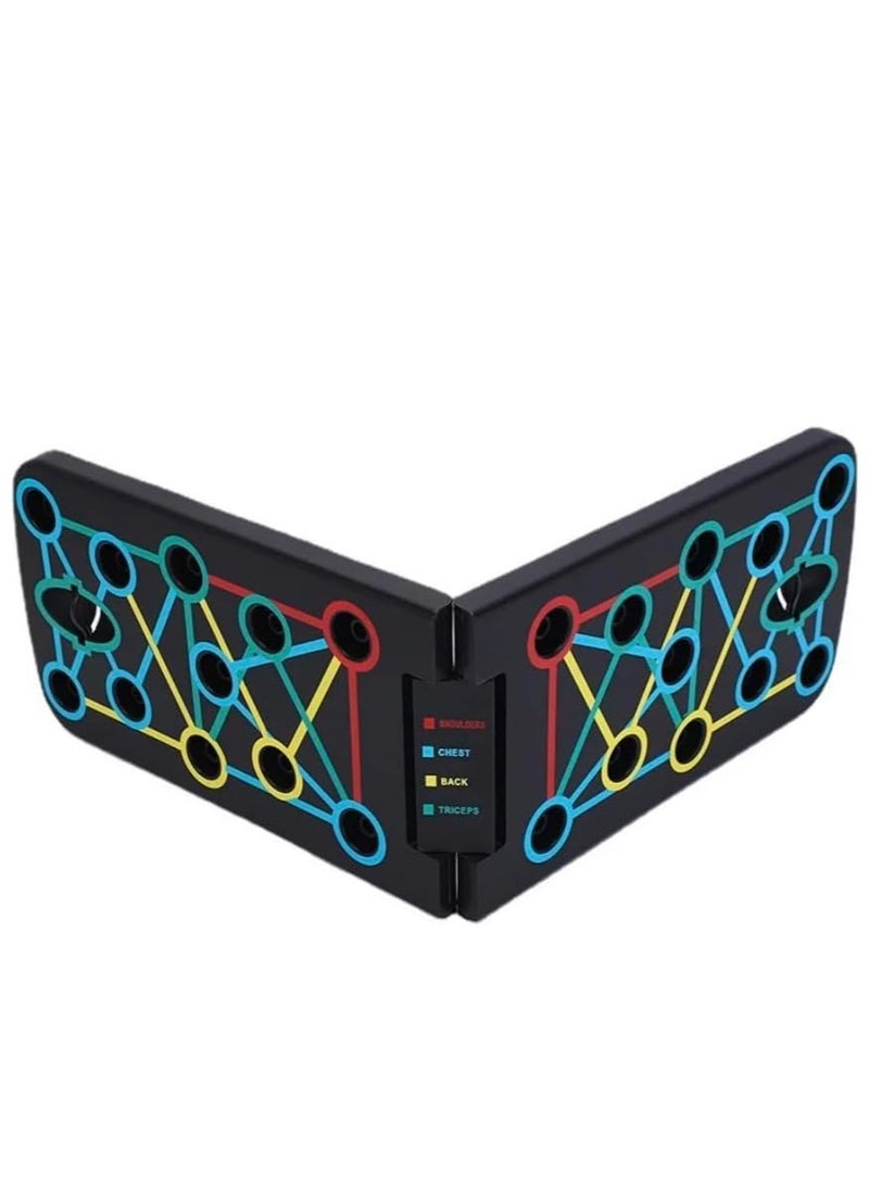 Push Up Board multifunctional Push Up System Workout Equipment for Men and Women Portable Gym Strength Training Board