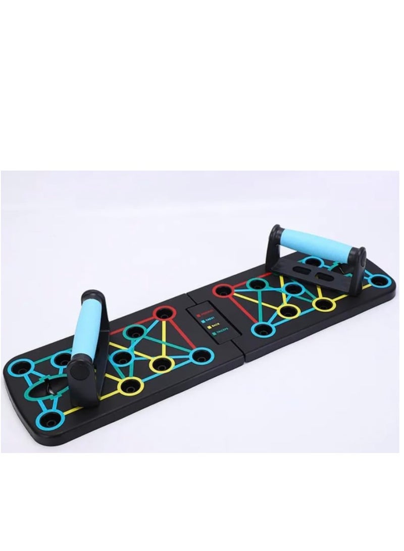 Push Up Board multifunctional Push Up System Workout Equipment for Men and Women Portable Gym Strength Training Board