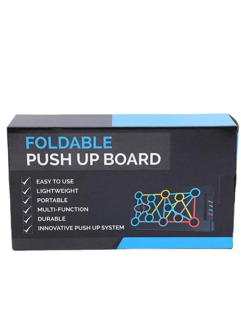 Push Up Board multifunctional Push Up System Workout Equipment for Men and Women Portable Gym Strength Training Board