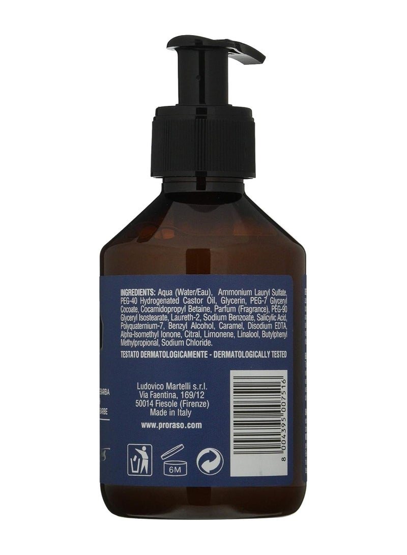 Proraso Beard Wash Azur Lime 200ml