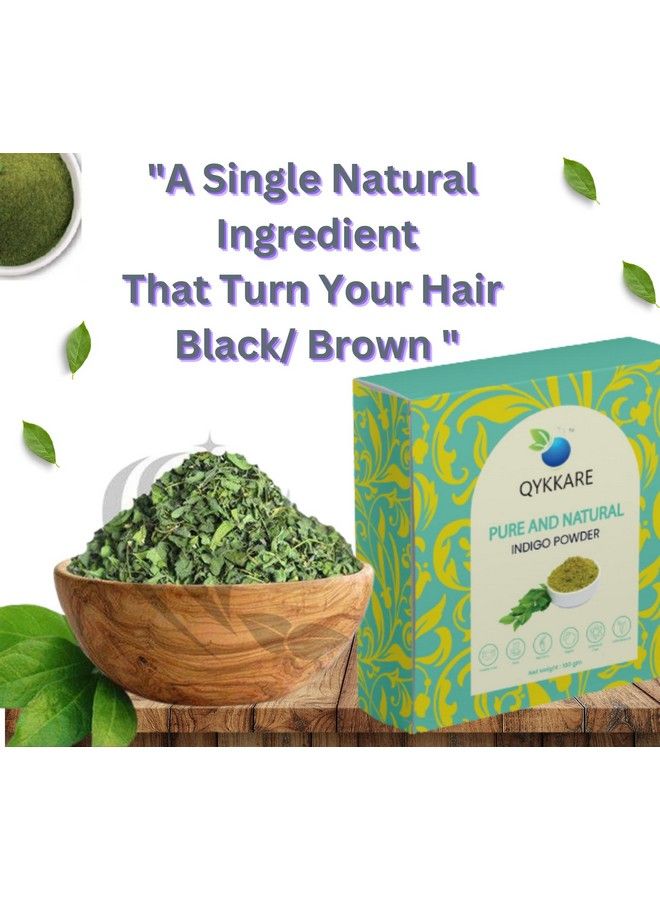 Indigo Powder For Black Hair 500Gm (100Gm X 5)