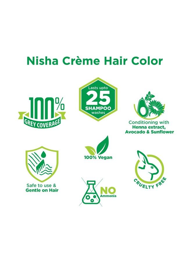 Cream Hair Color (120 Ml/Each) With Rich Bright Long Lasting Shine Hair Color No Ammonia Cream Formula Smooth Care For Your Precious Hair! Copper Red 5.64 (Pack Of 3) …