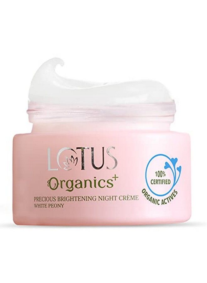 Precious Brightening Night Cream ; For Dark Spots Blemishes & Pigmentation ; Night Moisturiser ; 50G