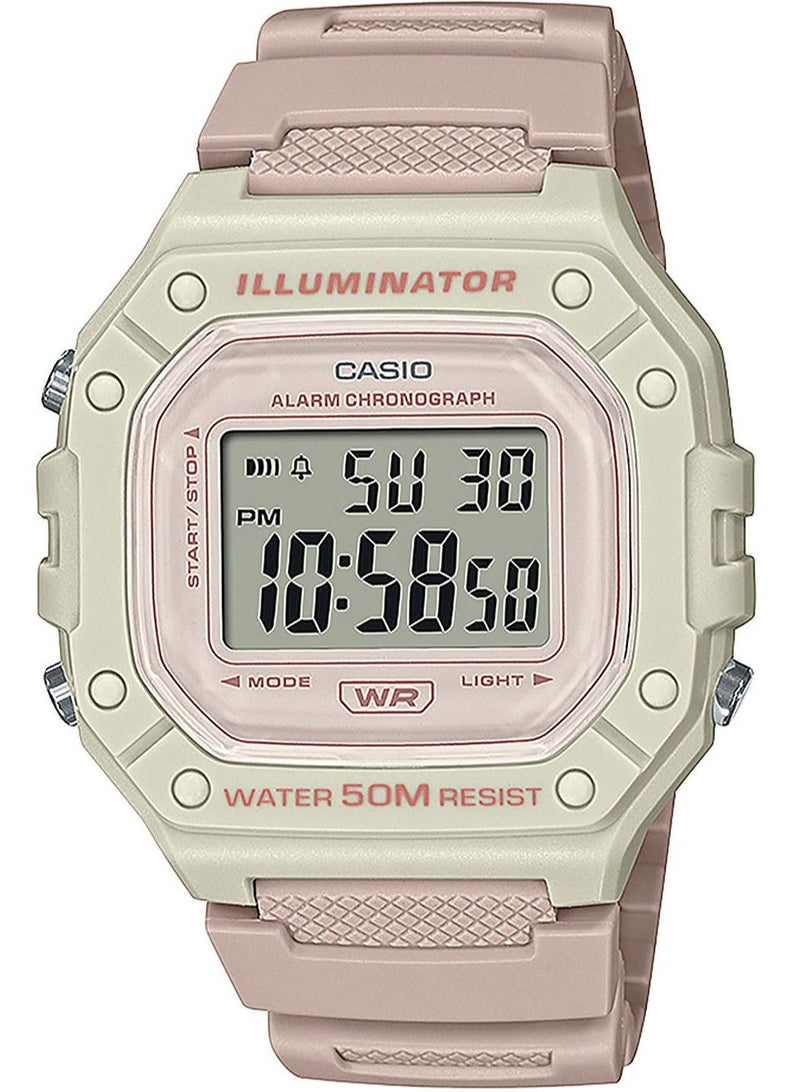 digital watch for girls W-218HC-4A2