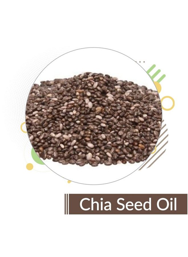 Chia Seed Oil 100% Natural Pure Organic Undiluted Uncut Essential Oil For Skin & Hair Care 50Ml