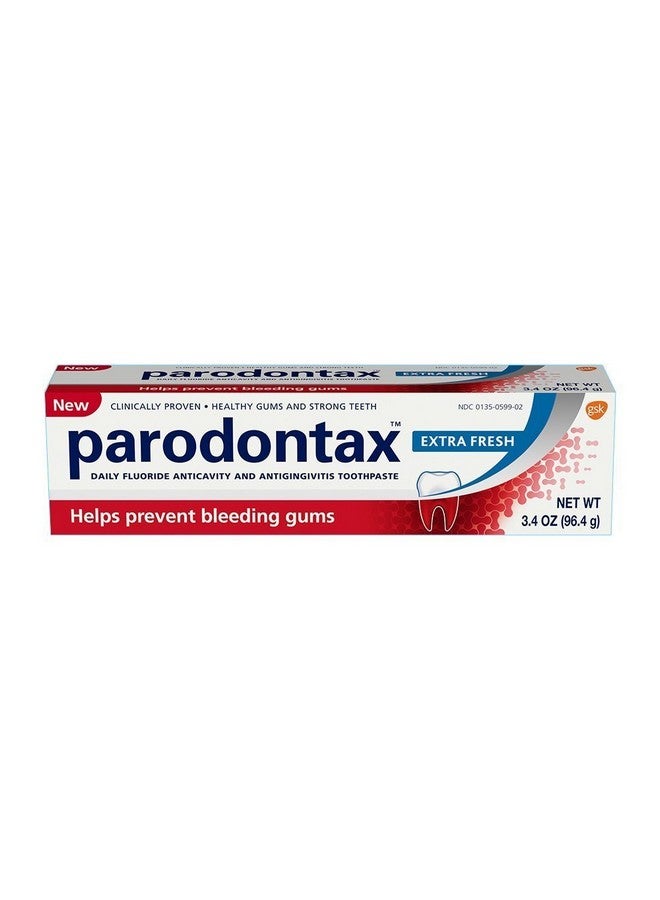 Arodontax Extra Fresh Toothpaste For Bleeding Gums 3.4 Oz (Pack Of3)