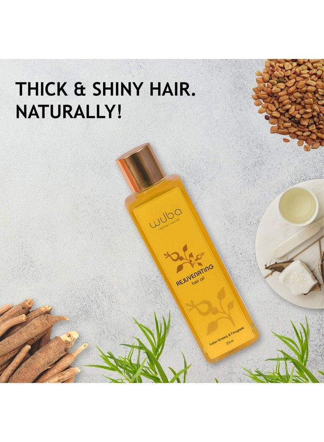 Hair Oil For Hair Fall Control Hair Thinning And Hair Growth With Deeply Nourishing Cold Pressed Oils ; 200 Ml