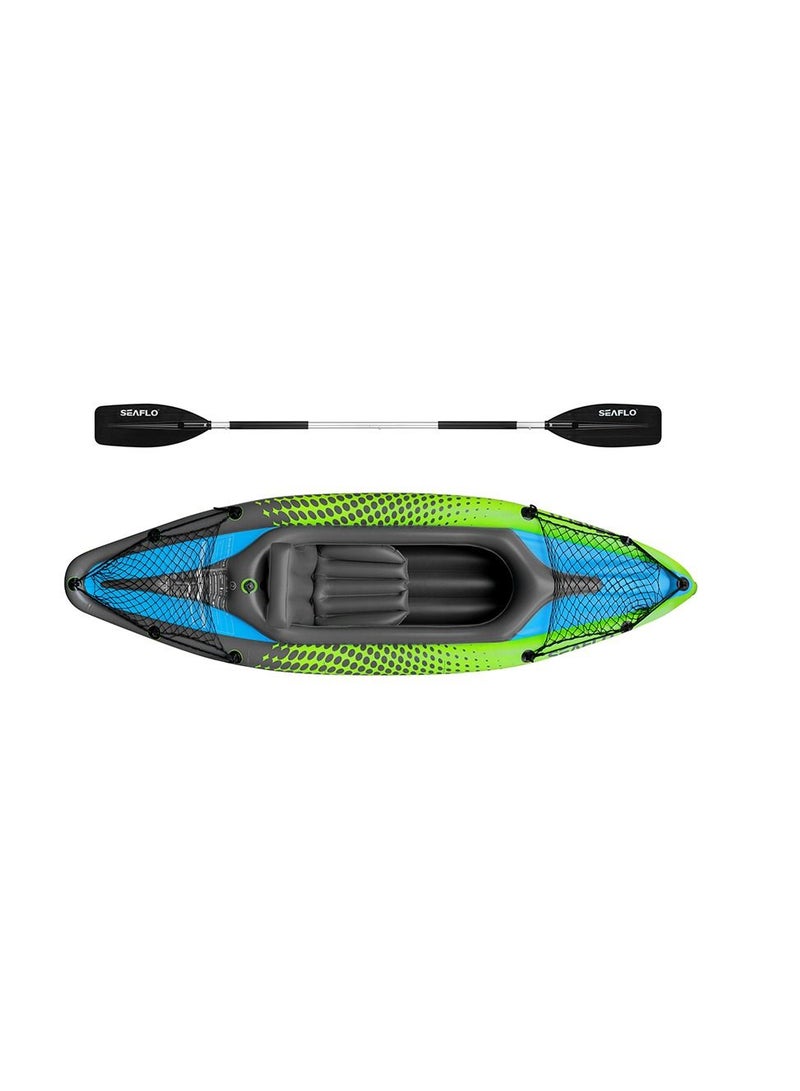 OceanX Inflatable kayak solo 01, green