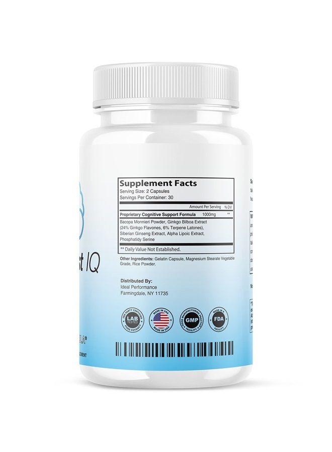 (2 Pack) Neuro Boost IQ Supplement Brain Pills Mind Ben Carson Neurobooster Neuroboostiq (120 Capsules)