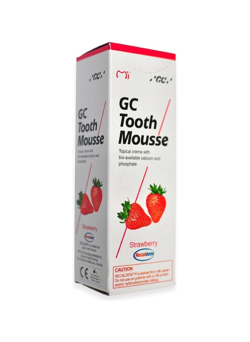 GC Tooth Mousse (Strawberry) (40g/35mL