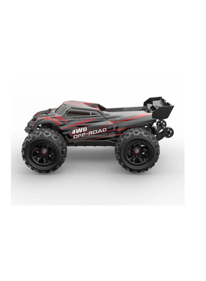 MJX – Brushless RC Hobby GradeTruck | High Speed, 2.4Ghz Remote Control | 1:16 Scale Radio Controlled Off-roader Electronic Monster R/C Truck | RTR, All Terrain - Black