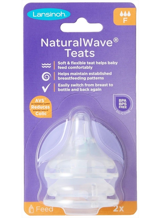 Momma Natural Wave Fast Flow Teats (Pack of 2)