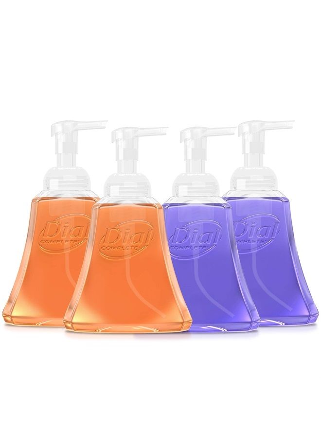 Complete Antibacterial Foaming Hand Wash for Kitchen, Fresh Lavender Scent/Citrus Sunburst, 15 fl oz (Pack of 4)