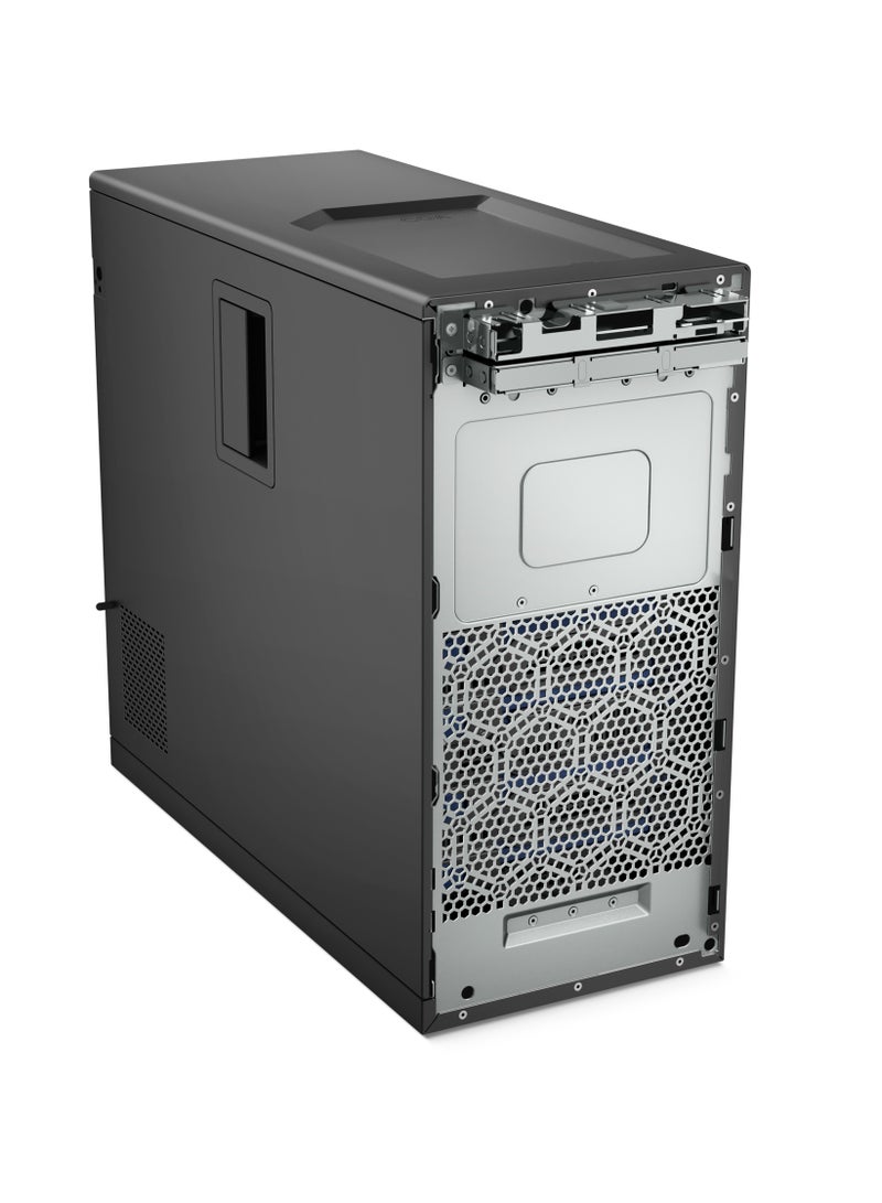 PowerEdge T150 Tower Server, Intel Xeon E2314 Processor/8GB RAM/1TB HDD/DOS(Without Windows) Black