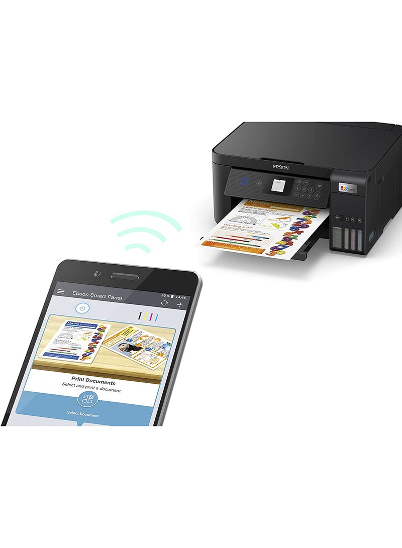 3 In 1 Printer EcoTank L4260 Home Ink Tank Printer With Double Sided A4 Colour Paper Black