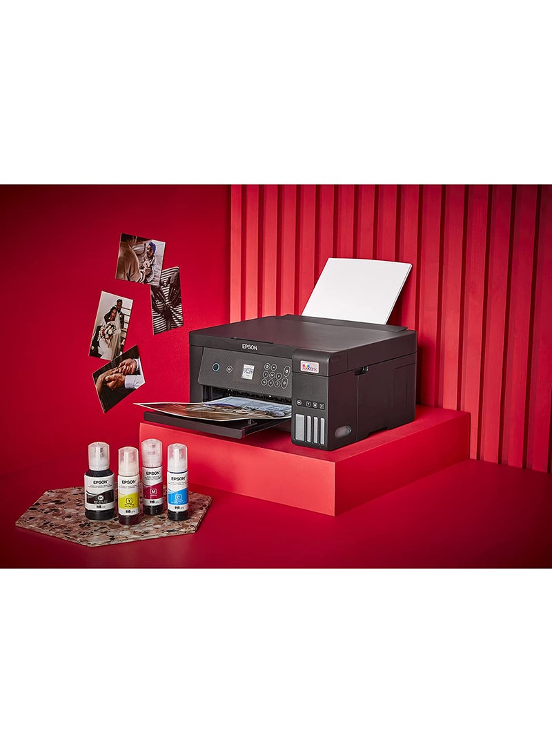 3 In 1 Printer EcoTank L4260 Home Ink Tank Printer With Double Sided A4 Colour Paper Black