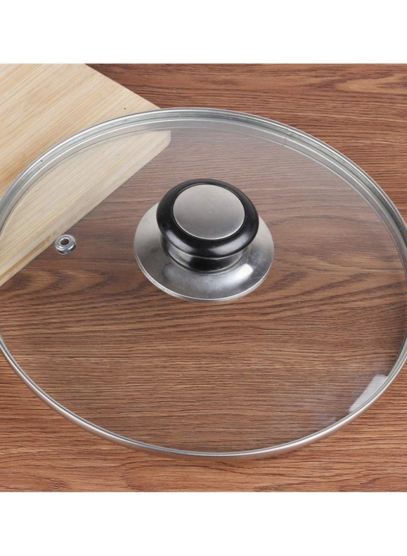 Pot Lid Knob, SYOSI 10Pcs Stainless Steel Pot Lid Replacement Knob Pan Lid Cover Knob Handle for Cookware Lid and Oven