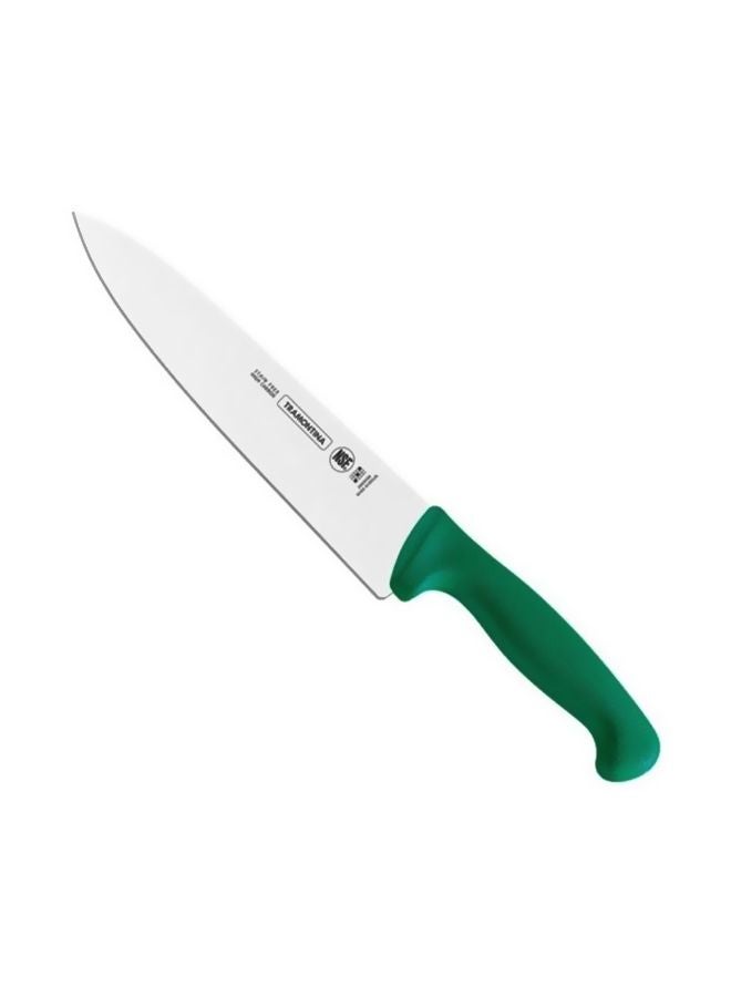 Meat Knife Silver/Green 10inch