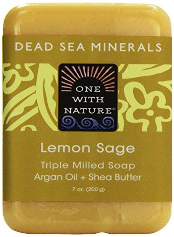 Dead Sea Mineral Bar Soap Lemon Verbena 7 Oz