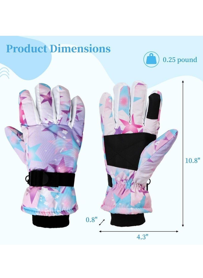 Winter Gloves for Men Women - Wool Fleece Liner Touchscreen Gloves, Thermal Warm Winter Gloves for Cold Weather