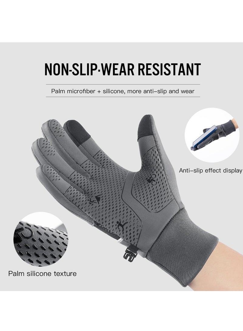Winter Gloves - Waterproof, Thermal, Touchscreen Friendly for Outdoor Sports, Running, Biking, and Driving - Unisex Design for Men and Women