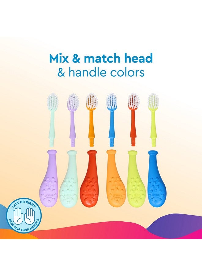 Adius Big Kidz Forever Brush Replacement Heads For Children 6 Years And Up Bpa Free Ada Accepted For Growing Teeth And Gums 2 Heads Extra Soft