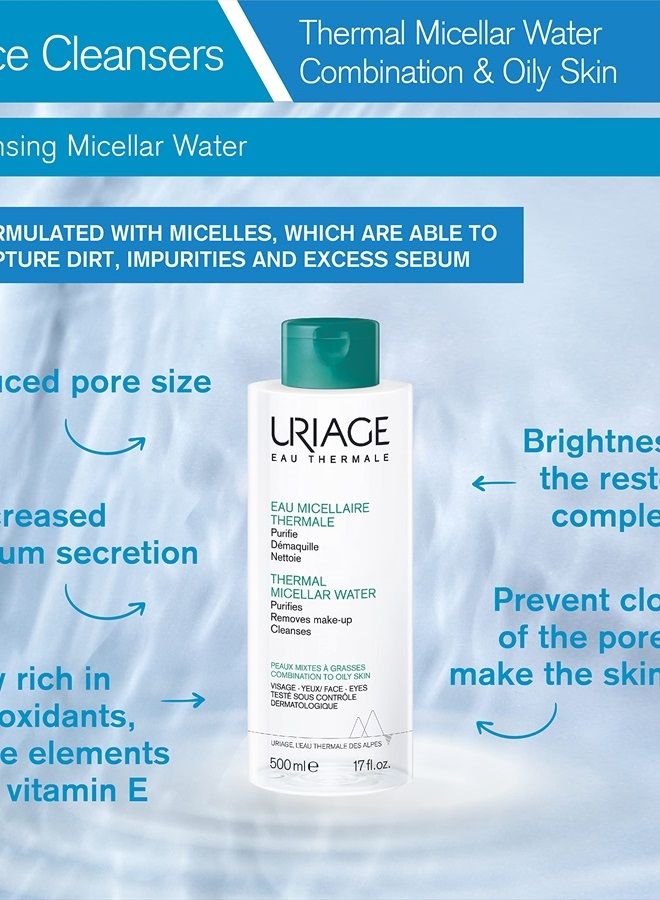 Thermal Micellar Water Combination & Oily Skin 17 fl.oz. | Cleansing Micellar Water