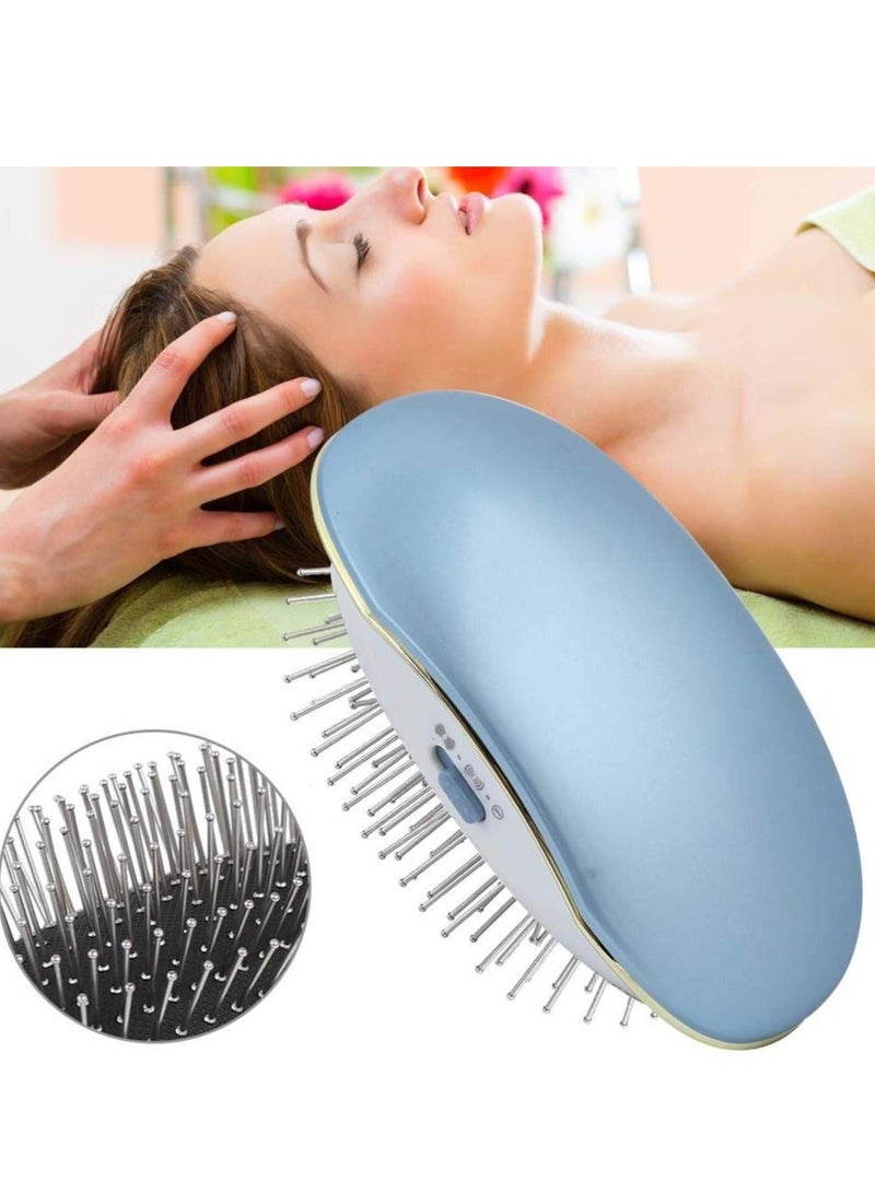 Head Massager for Vibration, Electric Massager, Portable Scalp Massage Comb, Anti-Static Relaxation Stress Relief Hair Scrubber Brush Household Mini