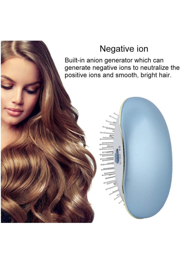 Head Massager for Vibration, Electric Massager, Portable Scalp Massage Comb, Anti-Static Relaxation Stress Relief Hair Scrubber Brush Household Mini