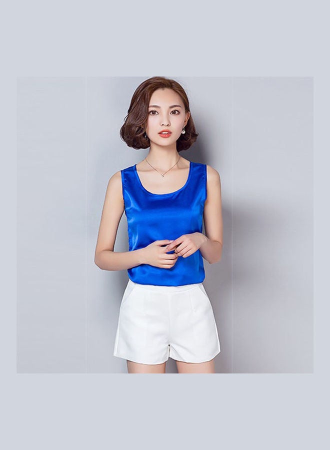 Sleeveless Top Royal Blue