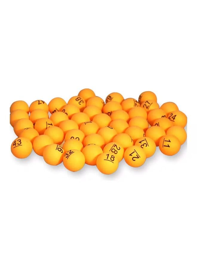 50-Piece Table Tennis Balls 23x13x16cm