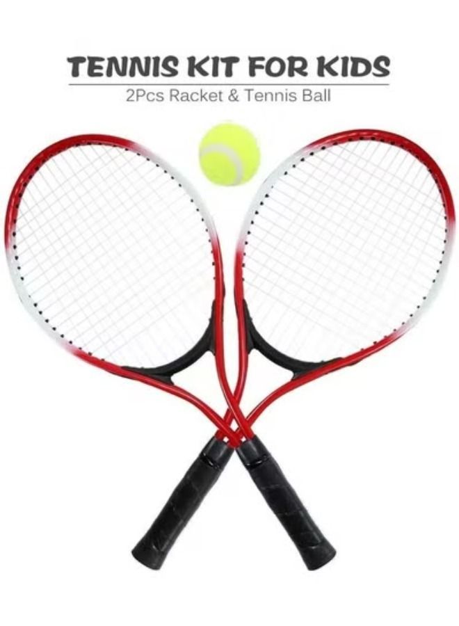 Kid Tennis Racket Scientific Design Impact Resistant Tennis Racket Set