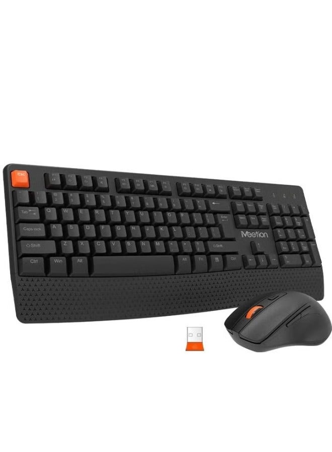 Meetion Wireless Ergonomic Keyboard Mouse Combo C4130 Adjustable stand Precision Control Ergonomic Design