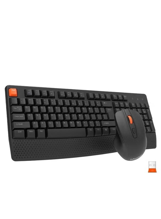 Meetion Wireless Ergonomic Keyboard Mouse Combo C4130 Adjustable stand Precision Control Ergonomic Design