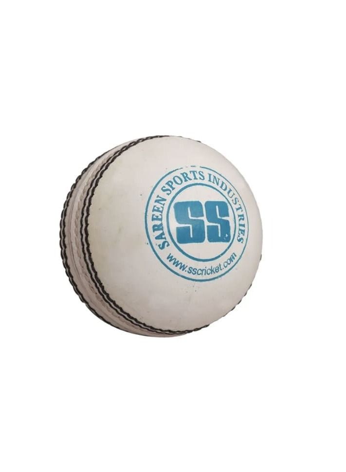 SS County White Cricket Ball