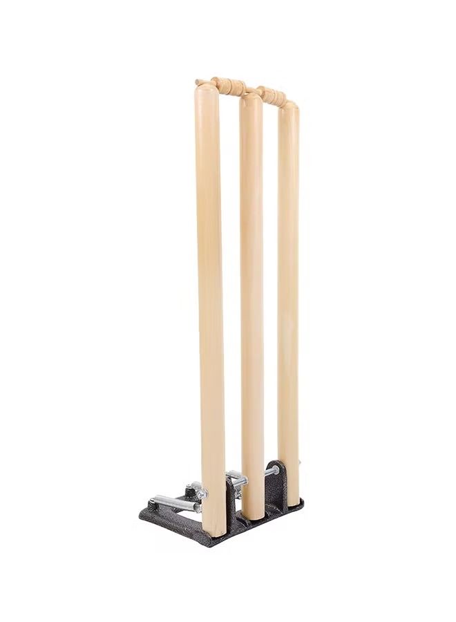 Cricket Stumps With Spring Stand 28inch