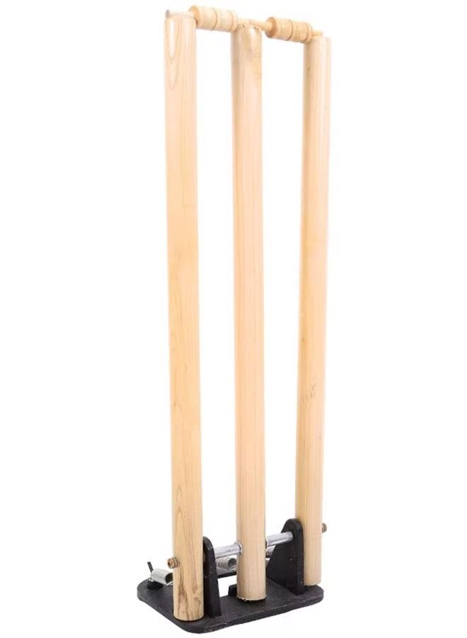 Cricket Stumps With Spring Stand 28 inch