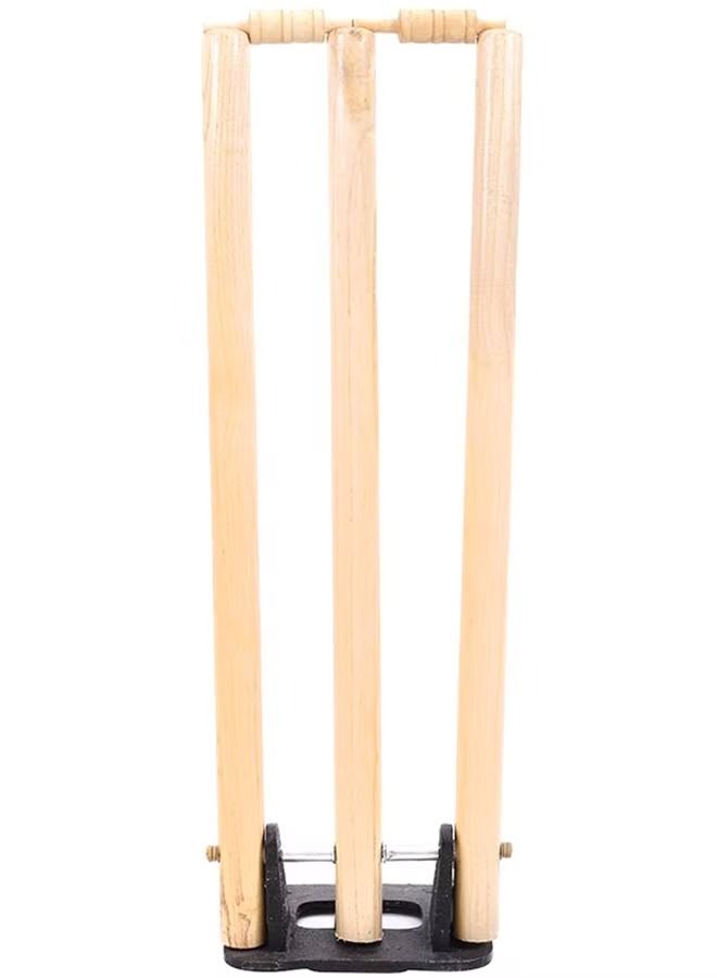 Cricket Stumps With Spring Stand 28 inch