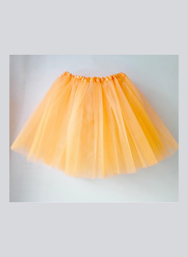 Short Dance Skirt Orange