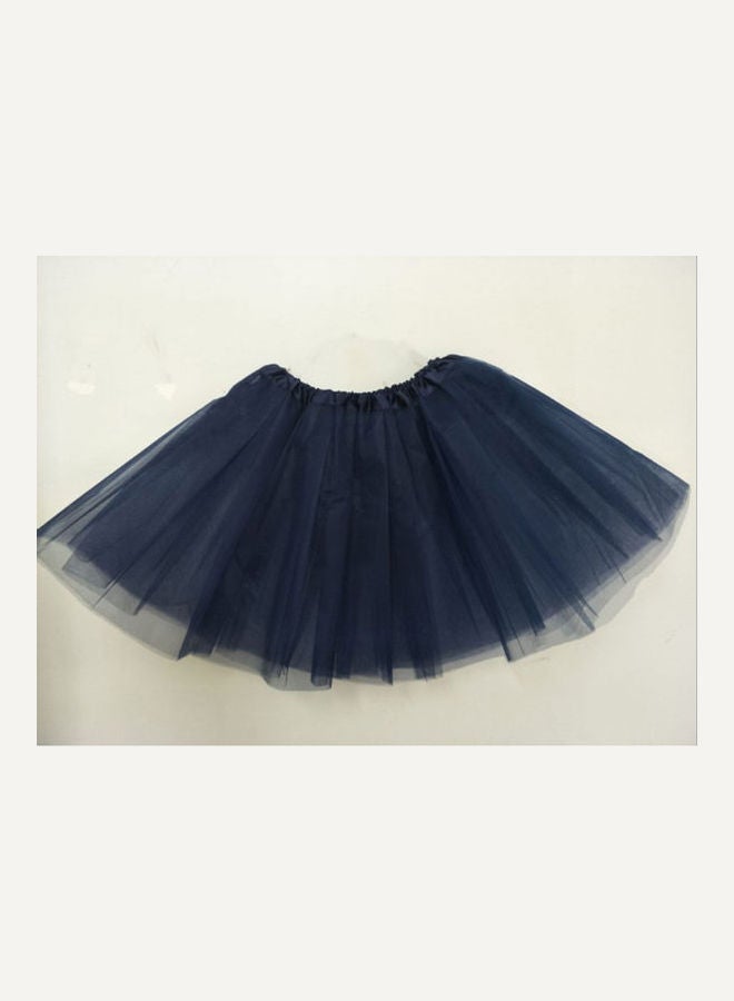 Short Dance Skirt Navy Blue