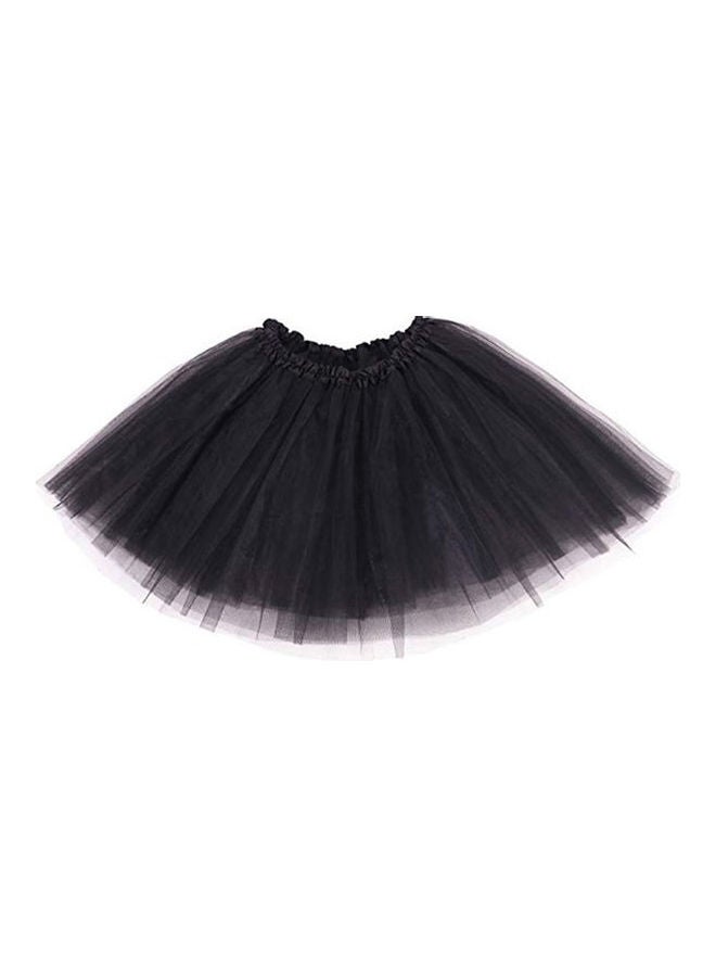 Short Dance Skirt Black