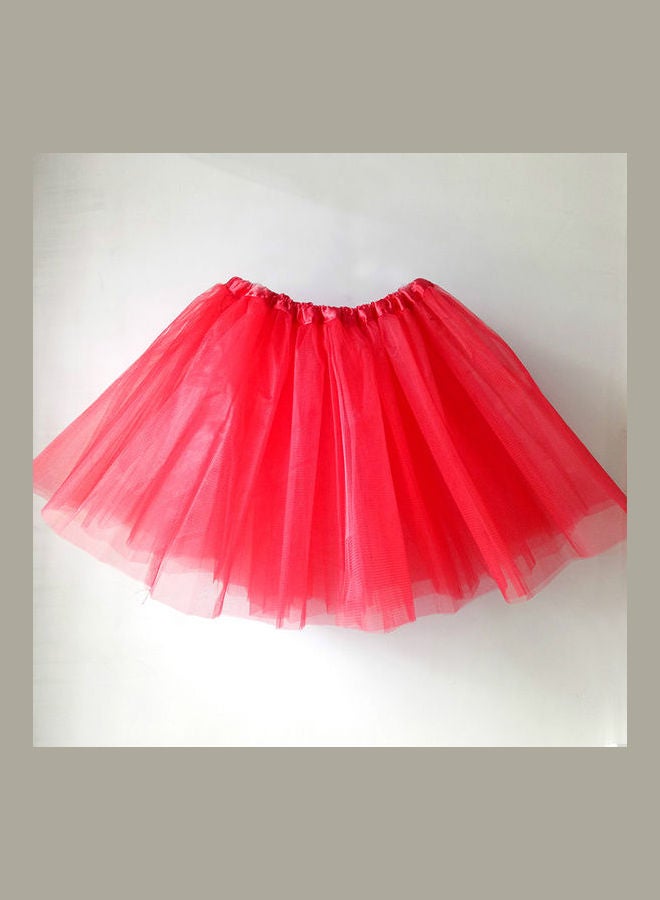 Short Dance Skirt Red