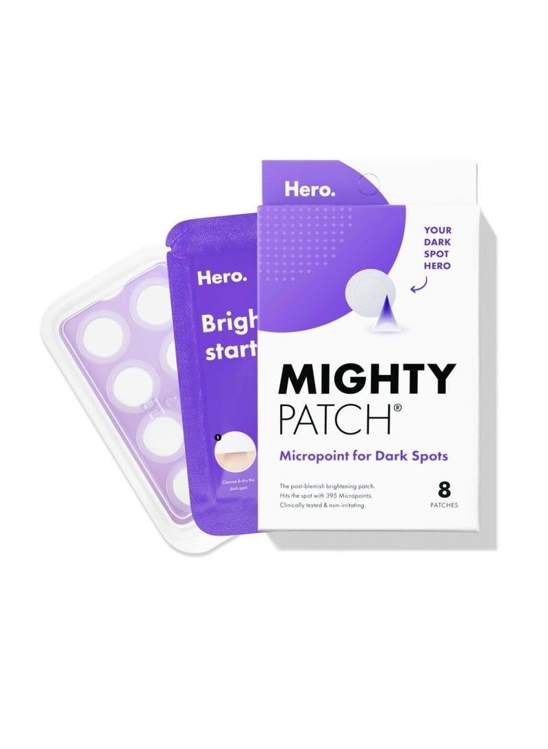 Micropoint from Hero Cosmetics - Post-Blemish Dark Spot Patch with 395 Micropoints, Dermatologist Tested and Non-irritating, Not Tested on