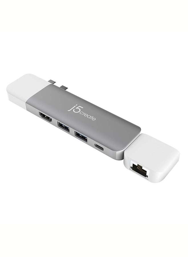 JCD389 11-In-1 USB-C Modular Mini Dock Multicolour