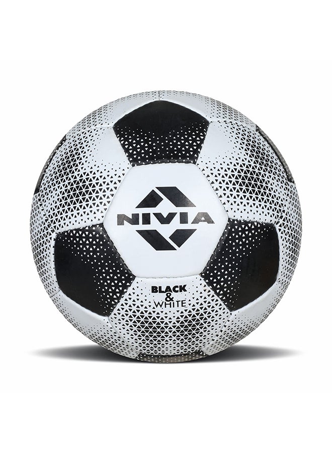 Football Ball |  Size - 5 | Rubberized Stitched | Suitable for Hard Ground Without Grass, Training Football Ball | Soccer Ball |  Unisex