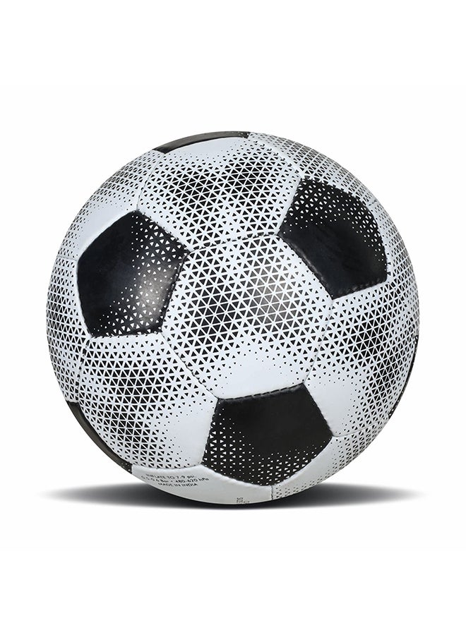 Football Ball |  Size - 5 | Rubberized Stitched | Suitable for Hard Ground Without Grass, Training Football Ball | Soccer Ball |  Unisex